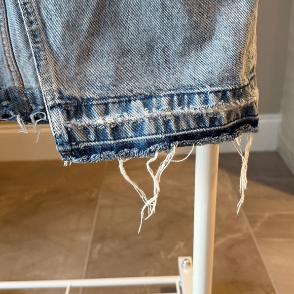 Zara Light Blue Denim Skirt - Picture 3 of 5